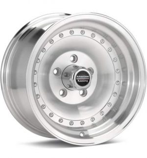American Racing AR61 Outlaw I Silver Machined w/Clearcoat Wheels 14 In 14x7 0 AR614761 Rims