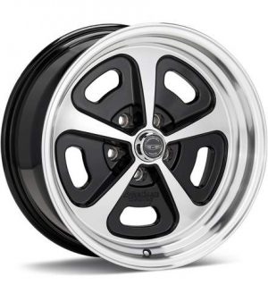 American Racing Authentic Hot Rod VN501 500 Mono Cast Machined w/Black Accent Wheels 17 In 17x9 00 VN50179012500 Rims