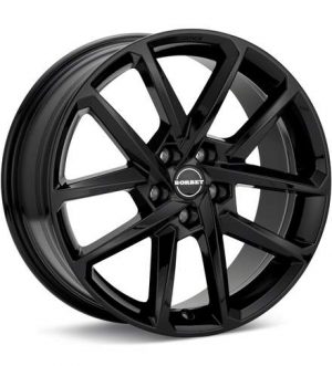 Borbet Type N Gloss Black Wheels 17 In 17x6.5 +45 497757 Rims
