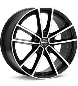 Borbet Type W Machined w/Gloss Black Accent Wheels 20 In 20x8 +45 497483 Rims