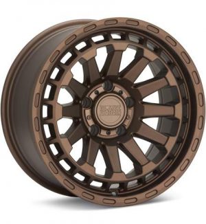 Black Rhino Raid Matte Bronze Wheels 17 In 17x8.5 -18 1785RAD-86140Z12 Rims