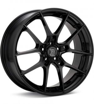 Bremmer Kraft BR18 Gloss Black Wheels 20 In 20x8.5 +45 BR182857GB Rims