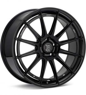 Bremmer Kraft BR21 Gloss Black Wheels 19 In 19x8.5 +45 BR2198511GB Rims