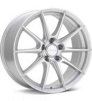 Drag DR-82 Silver Wheels 20 In 20x9 +35 DR82209213566S1 Rims