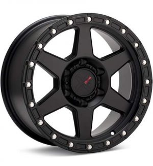 DX4 Recon Flat Black Wheels 17 In 17x8.5 -6 X1078501-683BF1 Rims