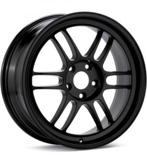 Enkei Racing RPF1 Black Wheels 17 In 17x7.5 48 3797756548BK Rims