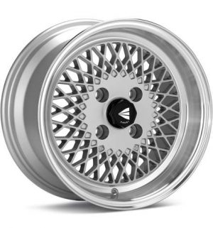 Enkei Performance Enkei92 Silver w/Machined Lip Wheels 15 In 15x7 38 465-570-4838SP Rims