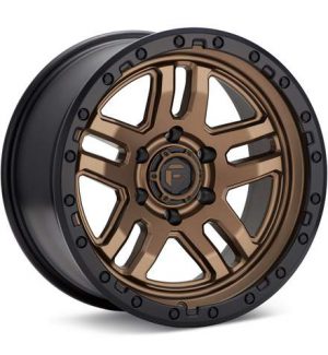 Fuel Off-Road Ammo Matte Bronze w/Black Ring Wheels 18 In 18x9 +01 D70218907550 Rims