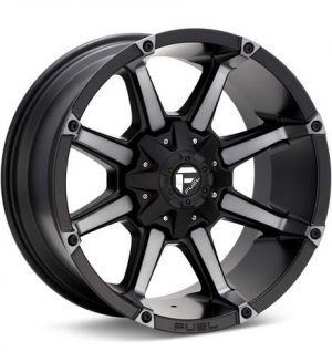 Fuel Off-Road Coupler Black Machined w/Dark Tint Wheels 20 In 20x9 +20 D55620909857 Rims