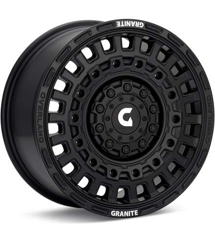 Granite Alloy GA502 Black Wheels 17 In 17×8 +60 5027806130MB60
