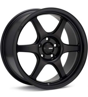 Konig Hexaform Black Wheels 15 In 15x9 +35 HF95100355 Rims