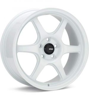 Konig Hexaform Gloss White Wheels 18 In 18x8.5 +43 HF8850843W Rims