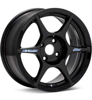Kosei K1 Racing Gloss Black Wheels 17 In 17x8.5 +40 KR871GB Rims
