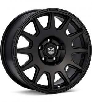 LP Aventure LP1 Black Wheels 17 In 17x7.5 +35 LP11775511435MBHC Rims