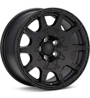 Method Rally Series MR502 VT-Spec 2 Black Wheels 15 In 15x7 15 MR50257051515SC Rims
