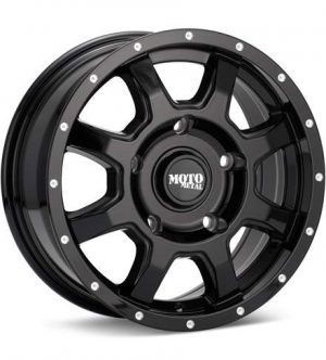 MOTO METAL MO970 Gloss Black Wheels 20 In 20x10 -24 MO970210803A24NUS Rims