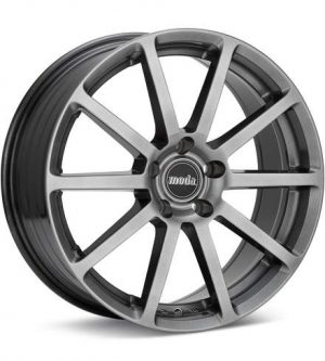 moda MD30 Dark Silver Wheels 18 In 18x8 +45 MD30805DS Rims