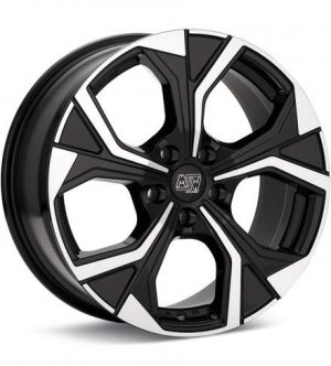 MSW Type 43 Machined w/Gloss Black Accent Wheels 19 In 19x8 +26 W19392502T56 Rims