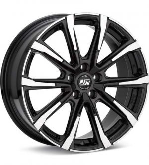 MSW Type 79 Machined w/Black Accent Wheels 18 In 18x7.5 +49 W19334502T56 Rims