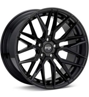 Niche Road Wheels Gamma Gloss Black Wheels 20 In 20x9 +38 M2242090F8+38 Rims