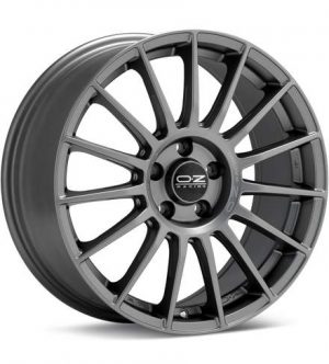O.Z. Superturismo LM Matte Graphite Silver Wheels 17 In 17x7.5 40 W0193920246 Rims