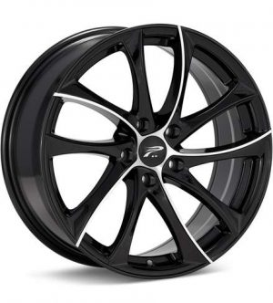 Platinum Gyro Machined w/Black Accent Wheels 17 In 17x7.5 35 438-7791U+35 Rims