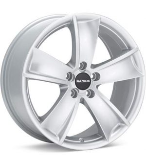 RADIUS WI02 Silver Wheels 15 In 15x6 35 WI02560510035S Rims