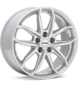 Rial Lucca Bright Silver Wheels 17 In 17x7.5 +50 LUC75750L11-0 Rims