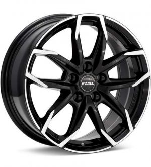 Rial Lucca Machined w/Black Accent Wheels 16 In 16x6.5 +50 LUC65650L13-1 Rims