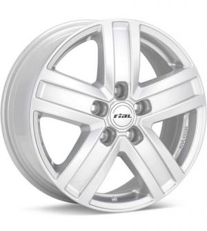 Rial Transporter Bright Silver Wheels 16 In 16x6.5 66 TP65666M61 Rims