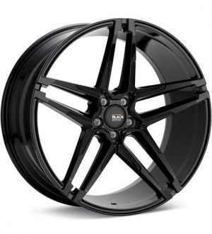 Savini Black di Forza BM17 Gloss Black Wheels 21 In 21x10.5 +38 BM1721105520G3879 Rims