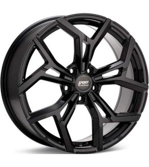 Sport Edition A21 Gloss Black Wheels 19 In 19x8 +48 A219805GB Rims