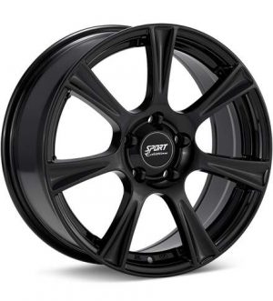 Sport Edition A8-2 Gloss Black Wheels 16 In 16x7.5 42 A826706GB Rims