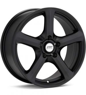Sport Edition F7 Black Wheels 17 In 17x7.5 45 KSE551655MB Rims