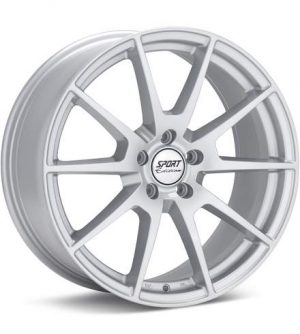 Sport Edition WX9 Bright Silver Wheels 18 In 18x8 43 WX9880435130BS Rims