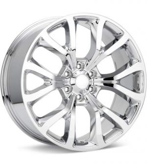 Sport Muscle SM52 Chrome Plated Wheels 22 In 22x9.5 +44 52295443601 Rims