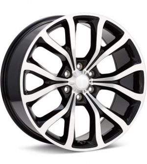 Sport Muscle SM52 Machined w/Black Accent Wheels 22 In 22x9.5 +44 52295443607 Rims