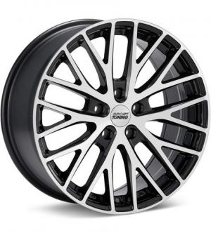 Sport Tuning M1 Machined w/Black Accent Wheels 20 In 20x8.5 15 TR285155115BMF Rims