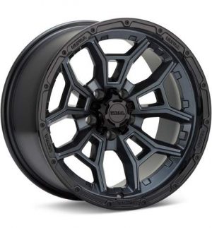 Ultra Warmonger 5 Anthracite w/Gloss Black Lip Wheels 17 In 17x9 -12 125-7965GN12 Rims