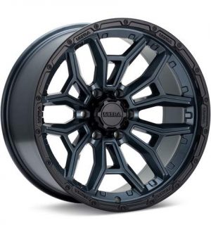 Ultra Warmonger 6 Anthracite w/Gloss Black Lip Wheels 17 In 17x9 +18 126-7984GN+18 Rims