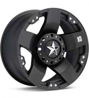 XD Wheels XD775 Rockstar Black Wheels 20 In 20x8.5 10 XD77528535310 Rims