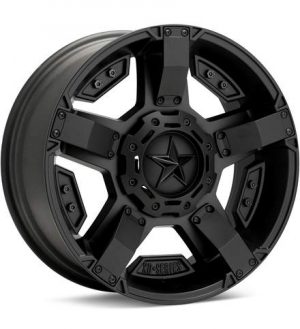 XD Wheels XD811 Rockstar II Black Wheels 17 In 17x8 35 XD81178054735 Rims