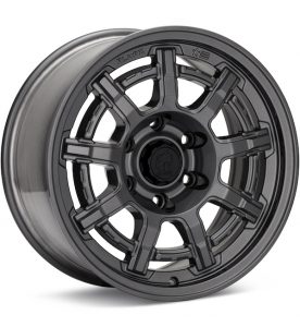 ALMAX USA AM-801 Grey wheel image