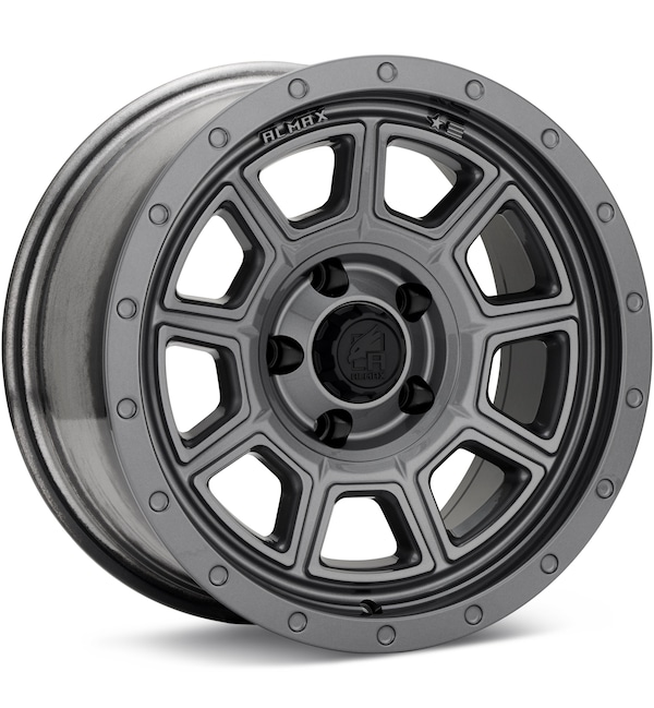 ALMAX USA AM-803 Grey wheel image