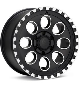 ALPHAequipt Bravo Machined w/Black Accent wheel image