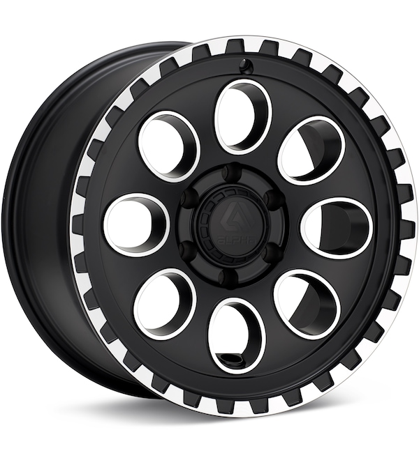 ALPHAequipt Bravo Machined w/Black Accent wheel image