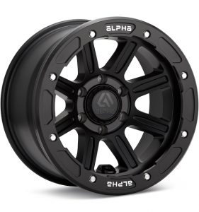 ALPHAequipt xCommander Matte Black w/Black Ring wheel image