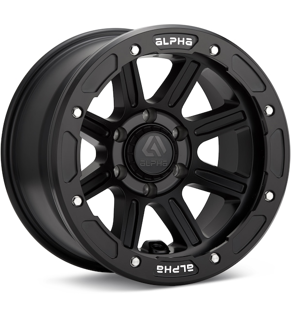 ALPHAequipt xCommander Matte Black w/Black Ring wheel image