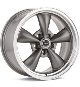 American Racing Authentic Hot Rod AR105 Torq-Thrust M Anthracite w/Mach Lip wheel image