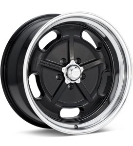 American Racing Authentic Hot Rod VN511 Salt Flat Black w/Mach Lip wheel image